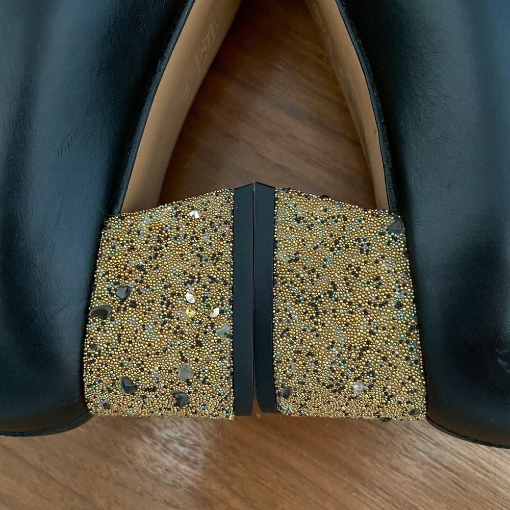 Anthropologie Miista Taissa Heels Pumps Black Size 39 - Picture 6 of 11